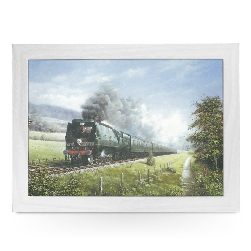 Yoosh Pastimes SR Merchant Navy Class Pacific Steam Train Lap Tray - Kitchen Tools & Gadgets - British D'sire