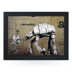 Yoosh Personalize Banksy I Am Your Father Lap Tray - Kitchen Tools & Gadgets - British D'sire