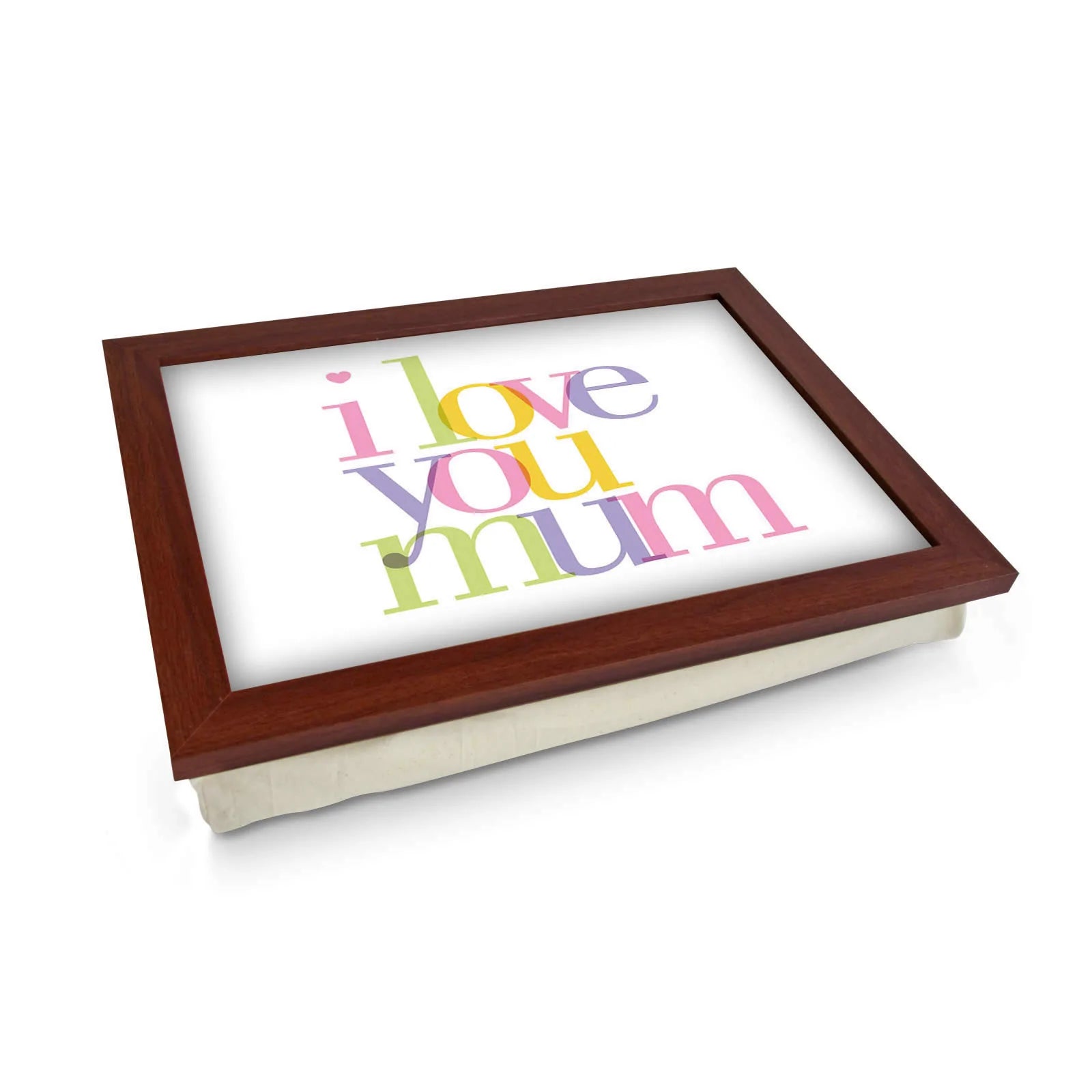 Yoosh Personalize I Love You Mum Lap Tray - Kitchen Tools & Gadgets - British D'sire