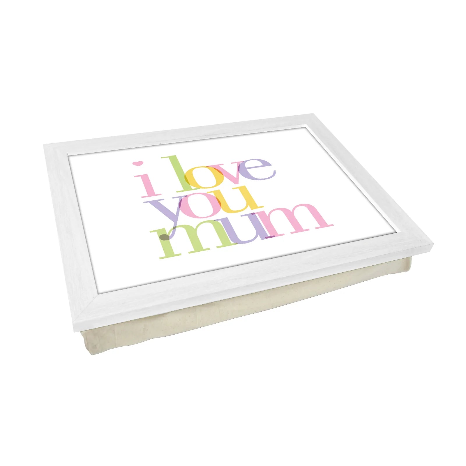 Yoosh Personalize I Love You Mum Lap Tray - Kitchen Tools & Gadgets - British D'sire