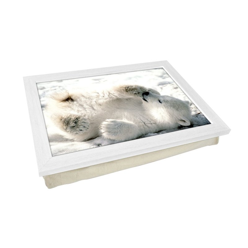 Yoosh Polar Bear Cub Lap Tray - L0384 - Kitchen Tools & Gadgets - British D'sire