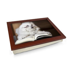 Yoosh Poodle Reading a Book Lap Tray - L0198 - Kitchen Tools & Gadgets - British D'sire