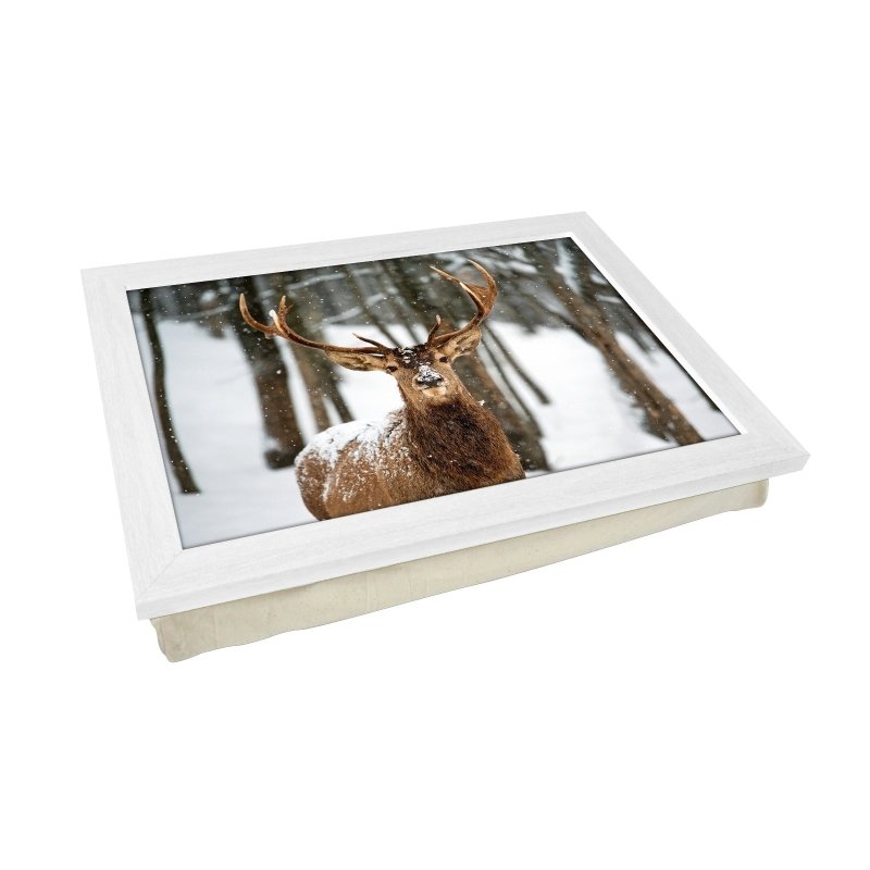 Yoosh Reindeer In The Snow Lap Tray - L0572 - Kitchen Tools & Gadgets - British D'sire