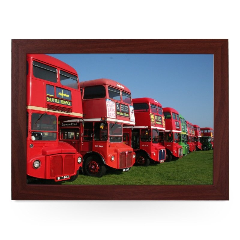 Yoosh Routemaster Buses Lap Tray - L0333 - Kitchen Tools & Gadgets - British D'sire