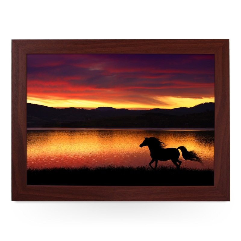 Yoosh Running Horse at Sunset Lap Tray - Kitchen Tools & Gadgets - British D'sire