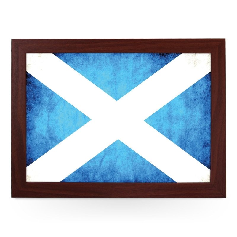 Yoosh Scottish Flag Grunge Lap Tray - Kitchen Tools & Gadgets - British D'sire