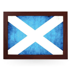 Yoosh Scottish Flag Grunge Lap Tray - Kitchen Tools & Gadgets - British D'sire