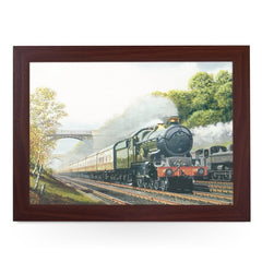 Yoosh Sonning Cutting Sir Edward Elgar Steam Train Lap Tray - Kitchen Tools & Gadgets - British D'sire