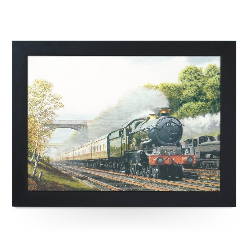 Yoosh Sonning Cutting Sir Edward Elgar Steam Train Lap Tray - Kitchen Tools & Gadgets - British D'sire