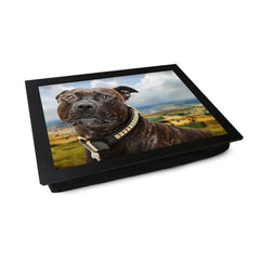 Yoosh Staffordshire Bull Terrier Lap Tray - Kitchen Tools & Gadgets - British D'sire