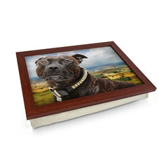 Yoosh Staffordshire Bull Terrier Lap Tray - Kitchen Tools & Gadgets - British D'sire