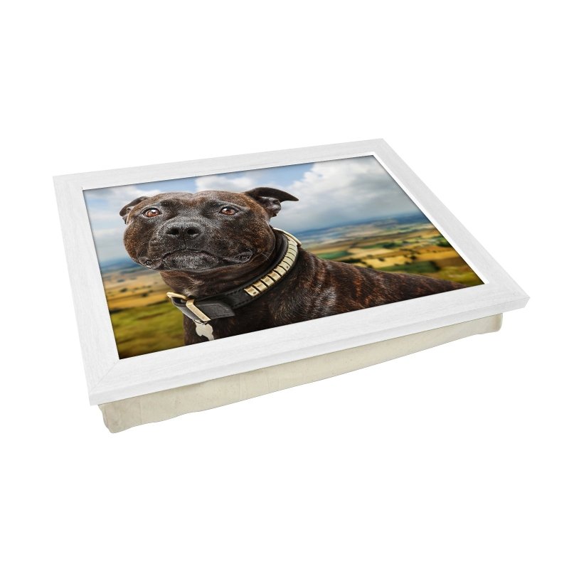 Yoosh Staffordshire Bull Terrier Lap Tray - Kitchen Tools & Gadgets - British D'sire