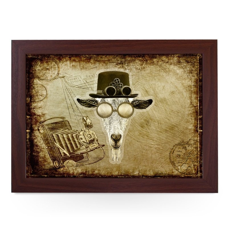 Yoosh Steampunk Goat Lap Tray - L1004 - Kitchen Tools & Gadgets - British D'sire