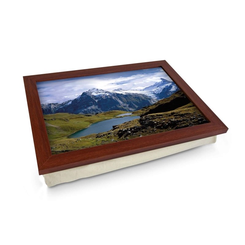 Yoosh Switzerland Mountain Lake Lap Tray - L0390 - Kitchen Tools & Gadgets - British D'sire