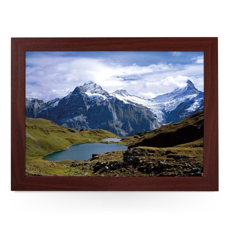 Yoosh Switzerland Mountain Lake Lap Tray - L0390 - Kitchen Tools & Gadgets - British D'sire