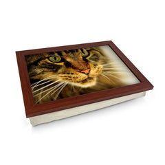 Yoosh Tabby Cat Close Up Lap Tray - Kitchen Tools & Gadgets - British D'sire