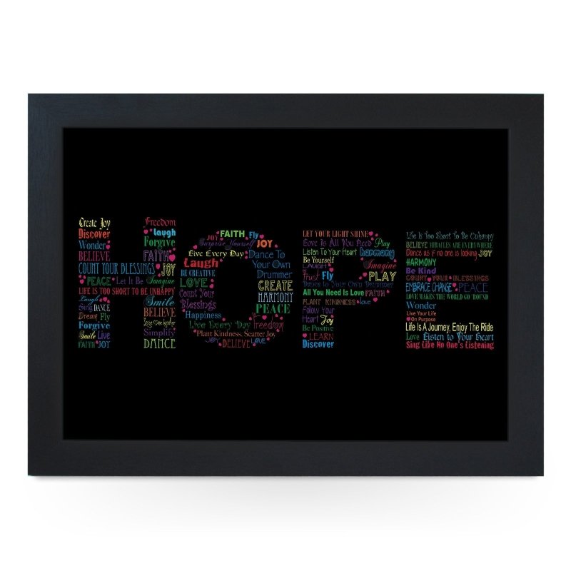 Yoosh The Meaning Of Hope Lap Tray - L609 - Kitchen Tools & Gadgets - British D'sire