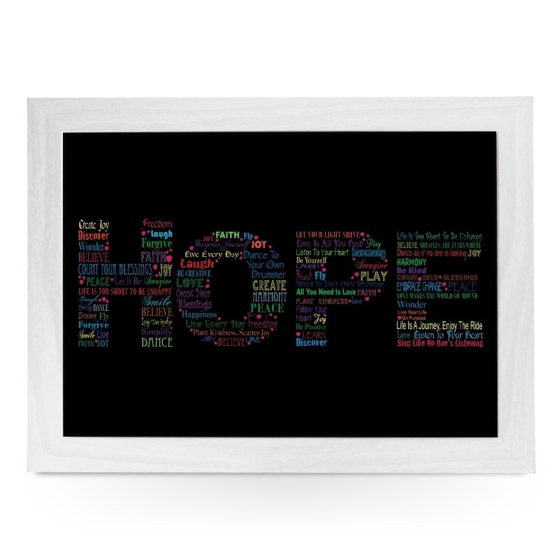 Yoosh The Meaning Of Hope Lap Tray - L609 - Kitchen Tools & Gadgets - British D'sire