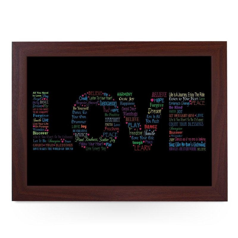 Yoosh The Meaning Of Love Lap Tray - L610 - Kitchen Tools & Gadgets - British D'sire