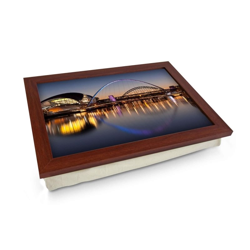 Yoosh Tyne Bridges at Sundown Lap Tray - Kitchen Tools & Gadgets - British D'sire