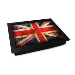 Yoosh Union Jack Flag Grunge Lap Tray - Kitchen Tools & Gadgets - British D'sire