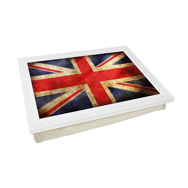 Yoosh Union Jack Flag Grunge Lap Tray - Kitchen Tools & Gadgets - British D'sire