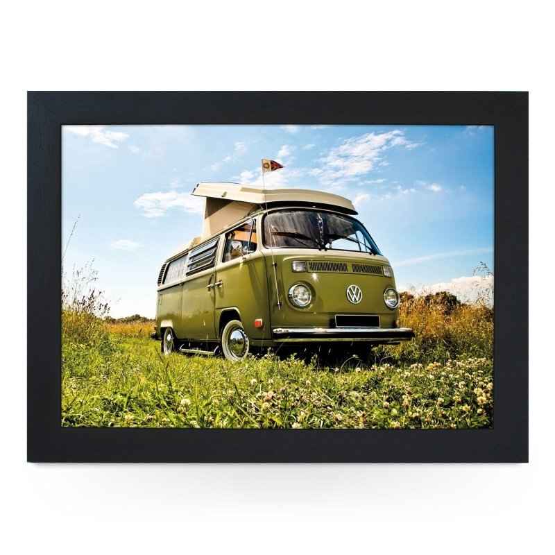 Yoosh VW Camper in Green Lap Tray - L0102 - Kitchen Tools & Gadgets - British D'sire