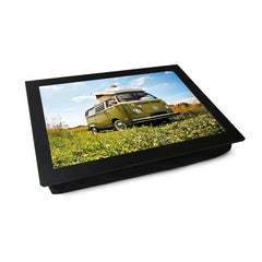 Yoosh VW Camper in Green Lap Tray - L0102 - Kitchen Tools & Gadgets - British D'sire