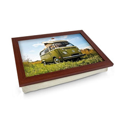 Yoosh VW Camper in Green Lap Tray - L0102 - Kitchen Tools & Gadgets - British D'sire