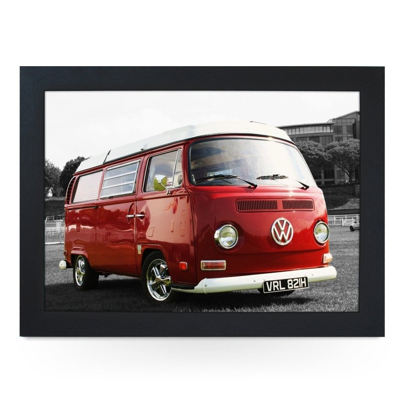 Yoosh VW Camper in Red Lap Tray - Kitchen Tools & Gadgets - British D'sire