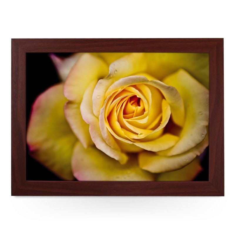 Yoosh Yellow Rose Lap Tray - Kitchen Tools & Gadgets - British D'sire